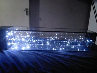 Fairy light center pieces