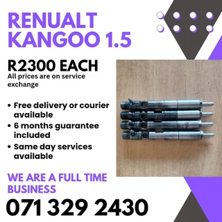Renualt Kangoo 1.5 Diesel Injectors For Sale With Warranty