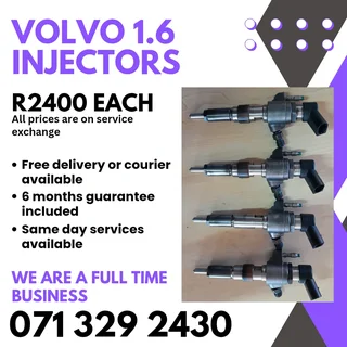 Volvo 1.6 Injectors For Sale With Warranty