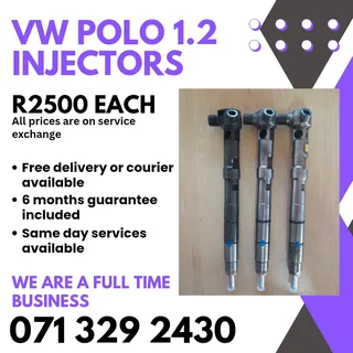 Vw Polo 1.2 Diesel Injectors For Sale With Warranty