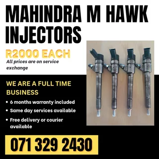 Mahindra Mhawk Diesel Injectors For Sale With Warranty