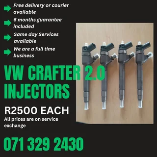 Vw Crafter 2.0 Diesel Injectors For Sale With Warranty