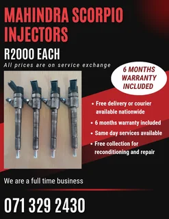 Mahindra Scorpio Diesel Injectors For Sale With Warranty