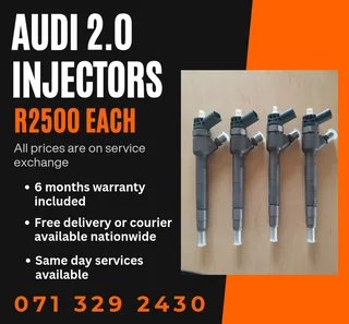 Audi 2.0 Injectors With Warranty Included