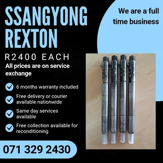 Ssangyong Rexton Diesel Injectors For Sale With Warranty