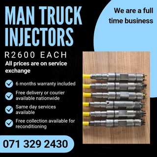 Man Truck Diesel Injectors For Sale With Warranty