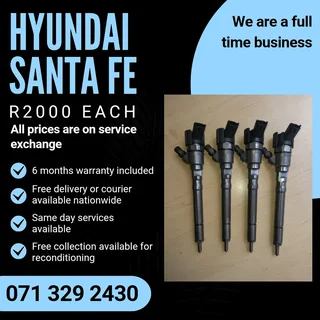 Hyundai Santa Fe Injectors For Sale With Warranty