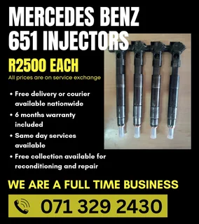 Mercedes Benz Vito 651 Diesel Injectors For Sale With Warranty