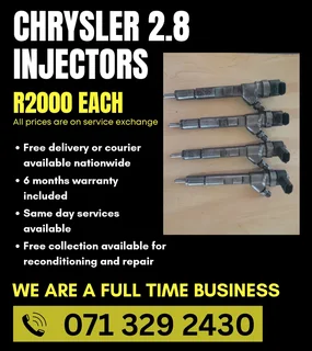 Chrysler 2.8 Injectors For Sale With Warranty