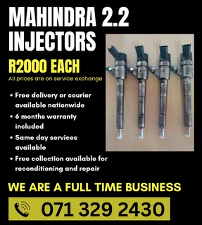 Mahindra 2.2 Diesel Injectors For Sale With Warranty