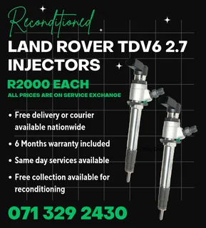 Land Rover Discovery Tdv6 Diesel Injectors For Sale With Warranty