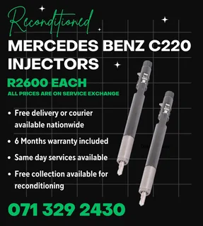 Mercedes Benz C220 Diesel Injectors For Sale With Warranty
