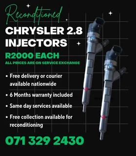 Chrysler 2.8 Injectors For Sale With Warranty On