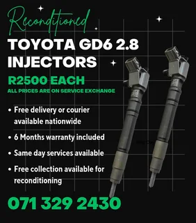 Toyota Gd6 2.8 Diesel Injectors For Sale With Warranty