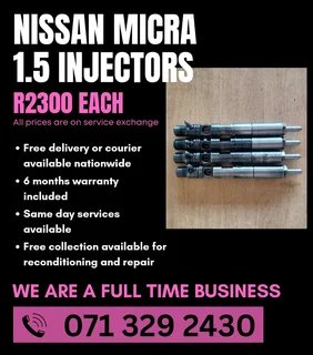 Nissan Micra 1.5 Diesel Injectors For Sale With Warranty