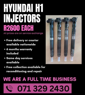 Hyundai H1 Diesel Injectors For Sale With Warranty