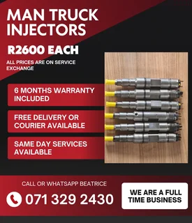 Man Truck Diesel Injectors For Sale With Warranty