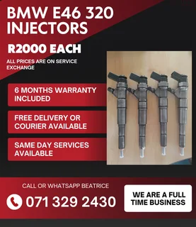 Bmw E46 320 Injectors For Sale With Warranty