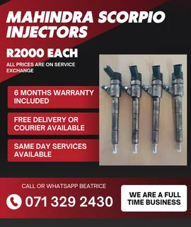 Mahindra Scorpio Diesel Injectors For Sale With Warranty