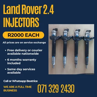 Land Rover 2.4 Diesel Injectors For Sale With Warranty