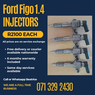 Ford Figo 1.4 Diesel Injectors For Sale With Warranty
