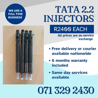 Tata 2.2 Injectors For Sale With Warranty On