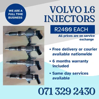 Volvo 1.6 Injectors For Sale With Warranty