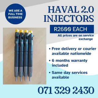 Haval 2.0 Injectors For Sale With Warranty
