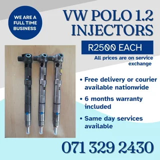 Vw Polo 1.2 Diesel Injectors For Sale With Warranty