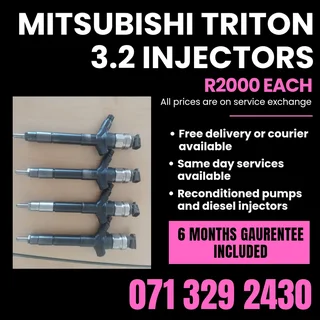 MITSUBISHI TRITON 3.2 INJECTORS FOR SALE WITH WARRANTY