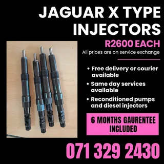 JAGUAR X TYPE INJECTORS FOR SALE WITH WARRANTY