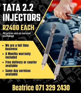 Tata 2.2 Injectors For Sale With Warranty