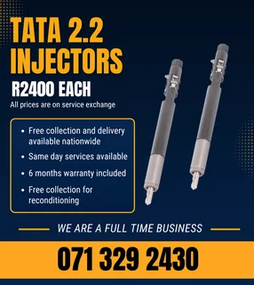 Tata 2.2 Injectors For Sale With Warranty On