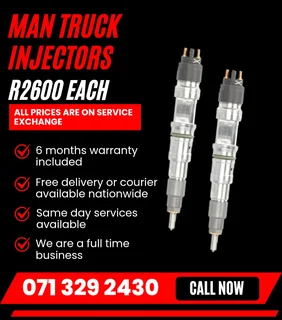 Man Truck Diesel Injectors For Sale With Warranty