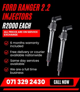Ford Ranger 2.2 Diesel Injectors For Sale With Warranty