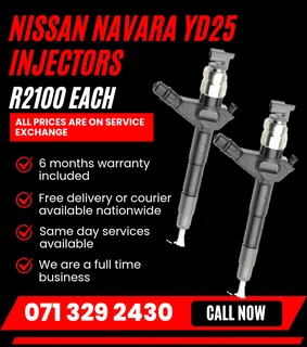 Nissan Navara Yd25 Injectors For Sale With Warranty