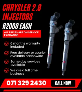 Chrysler 2.8 Injectors For Sale With Warranty