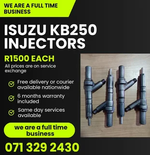 Isuzu Kb250 Diesel Injectors For Sale With Warranty