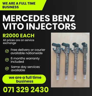 Mercedes Benz Vito Diesel Injectors For Sale With Warranty