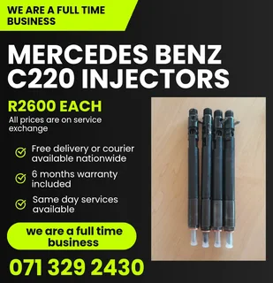 Mercedes Benz C220 Diesel Injectors For Sale With Warranty