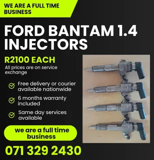 Ford Bantam 1.4 Diesel Injectors For Sale With Warranty