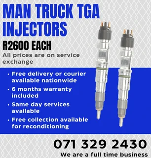 Man Truck Tga Diesel Injectors For Sale With Warranty On