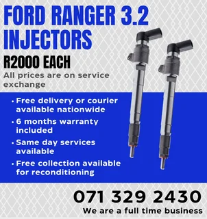 Ford Ranger 3.2 Injectors For Sale With Warranty On