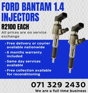 Ford Bantam 1.4 Diesel Injectors For Sale With Warranty On