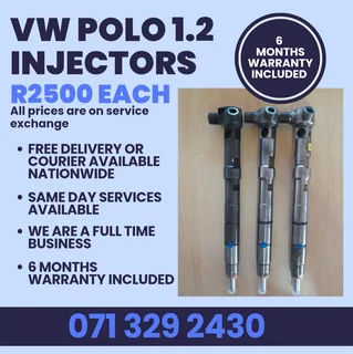 Vw Polo 1.2 Diesel Injectors For Sale With Warranty