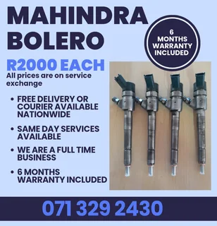 Mahindra Bolero Diesel Injectors For Sale With Warranty