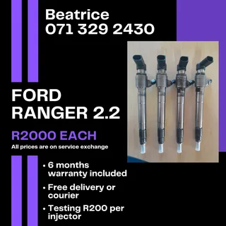 Ford Ranger 2.2 Diesel Injectors For Sale With Warranty