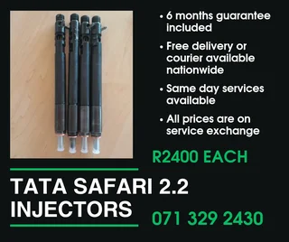 Tata Safari 2.2 Injectors For Sale With Warranty