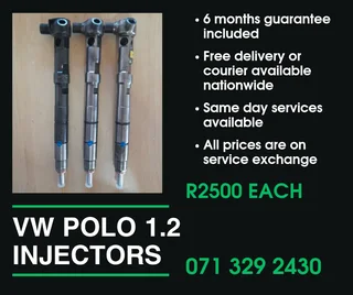 Vw Polo 1.2 Diesel Injectors For For With Warranty