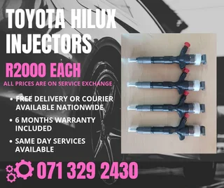 Toyota Hilux Diesel Injectors For Sale With Warranty